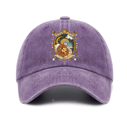 Purplehecate  Leo Radiance Zodiac Baseball Cap