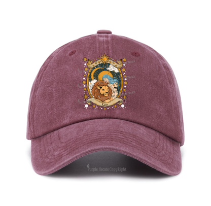 Purplehecate  Leo Radiance Zodiac Baseball Cap