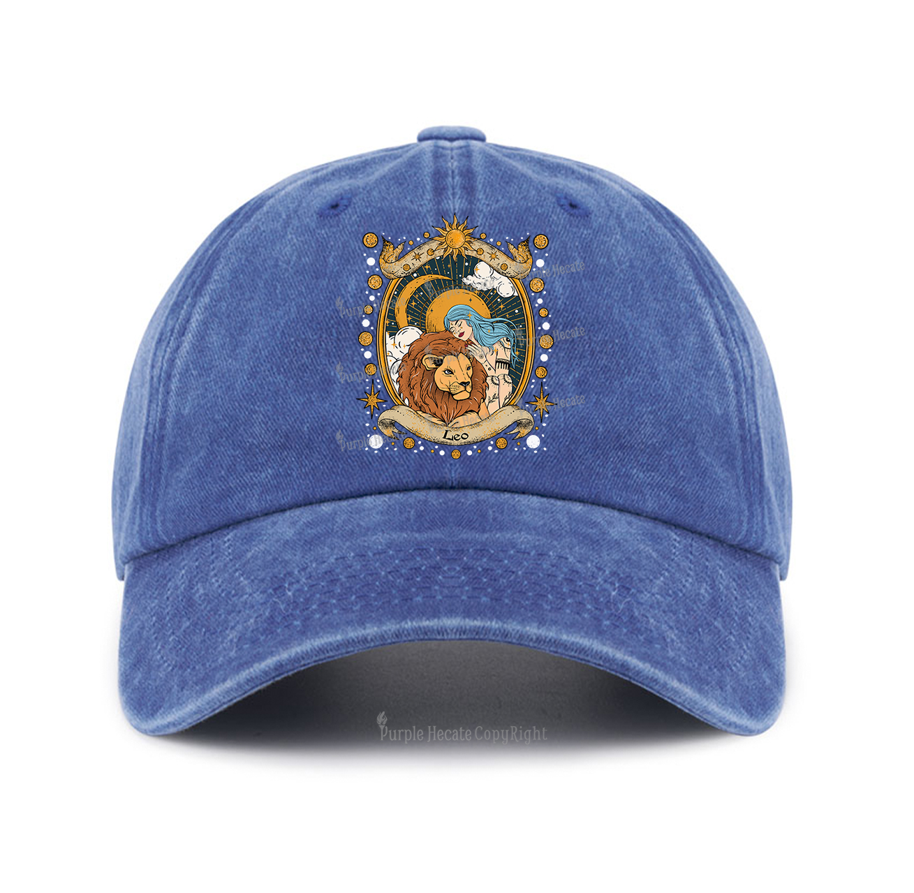 Purplehecate  Leo Radiance Zodiac Baseball Cap
