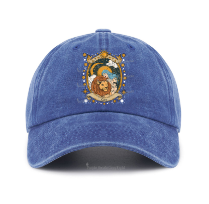Purplehecate  Leo Radiance Zodiac Baseball Cap
