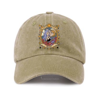 Purplehecate Scorpio Radiance Zodiac Baseball Cap