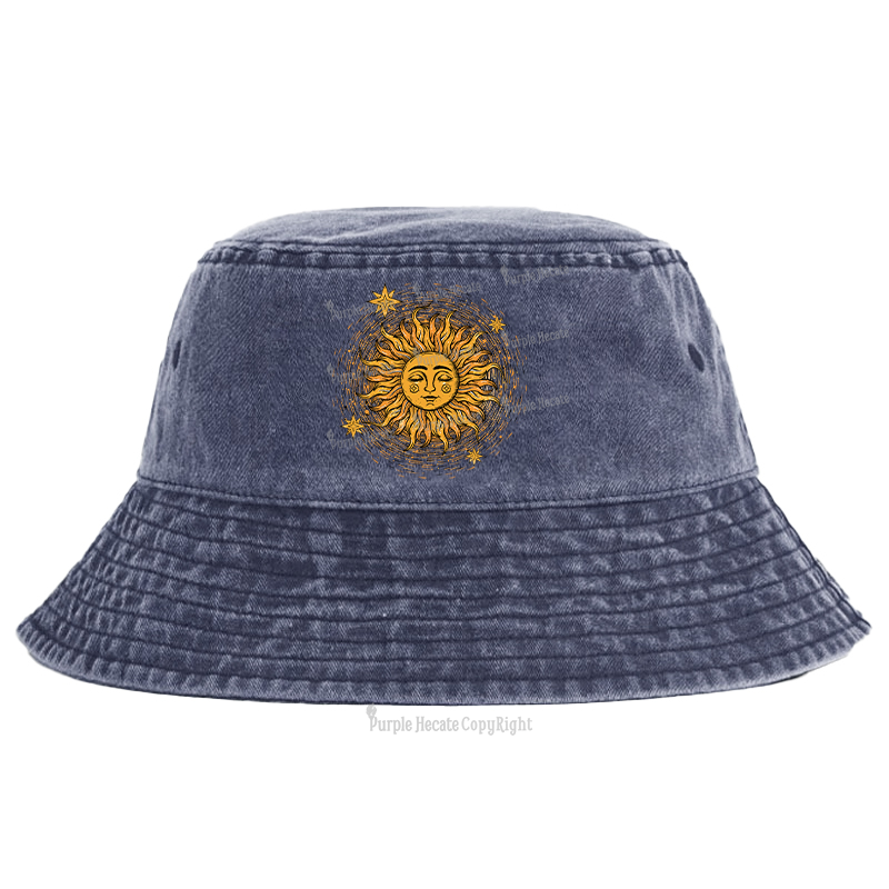 Purplehecate Celestial Sun Bucket Hat