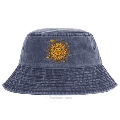 Purplehecate Celestial Sun Bucket Hat