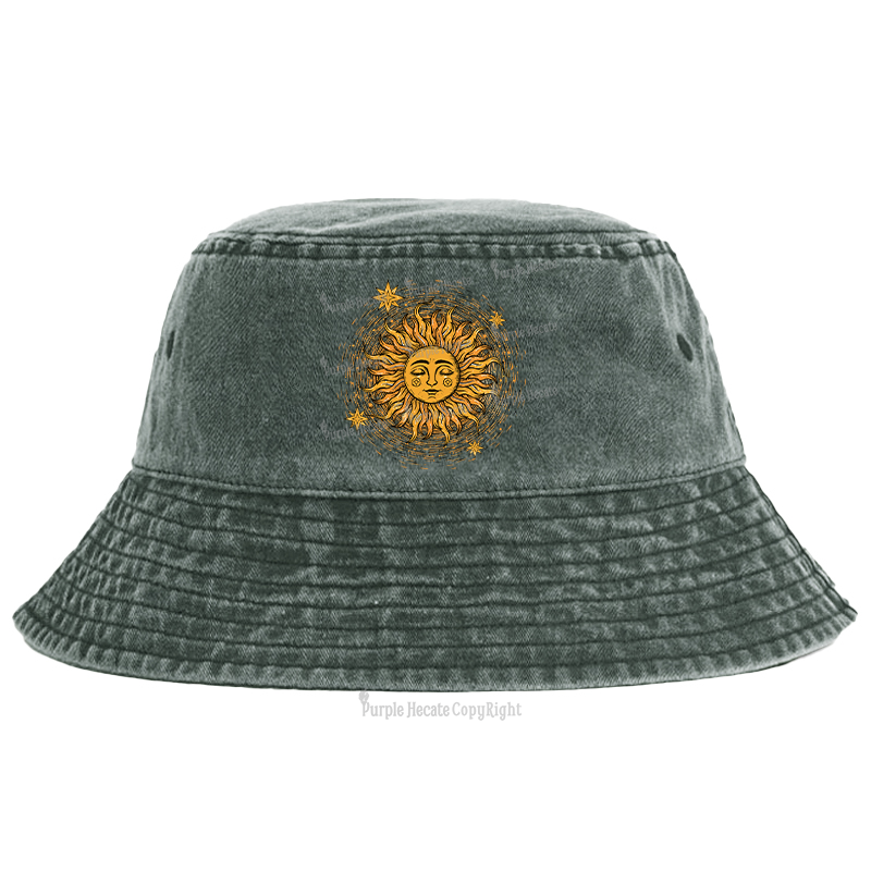 Purplehecate Celestial Sun Bucket Hat
