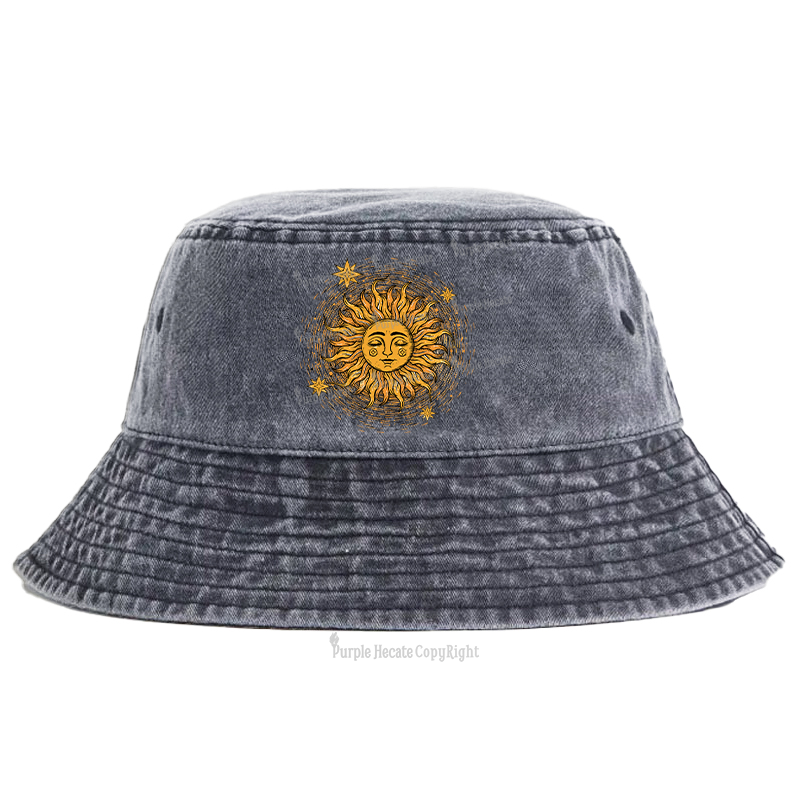 Purplehecate Celestial Sun Bucket Hat