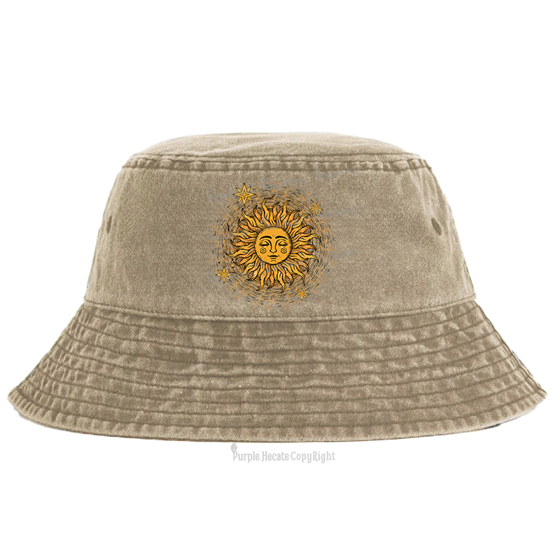 Purplehecate Celestial Sun Bucket Hat