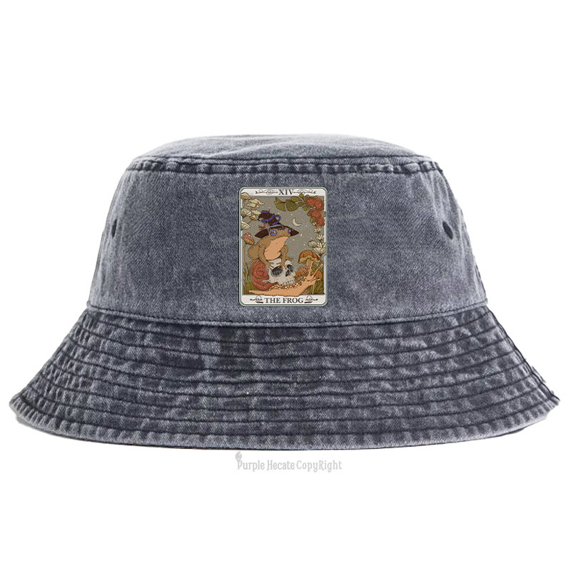 Purplehecate The Frog Tarot Bucket Hat