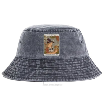 Purplehecate The Frog Tarot Bucket Hat