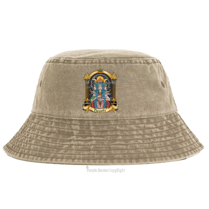 Purplehecate Triple Moon Goddess Hecate Bucket Hat