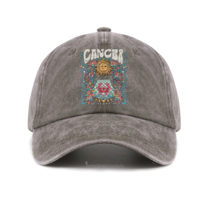 Purplehecate Cancer Spirit Zodiac Baseball Cap