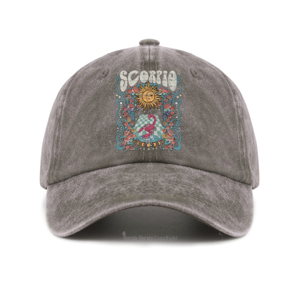 Purplehecate Scorpio Spirit Zodiac Baseball Cap