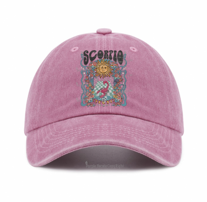 Purplehecate Scorpio Spirit Zodiac Baseball Cap