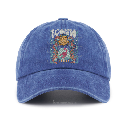 Purplehecate Scorpio Spirit Zodiac Baseball Cap