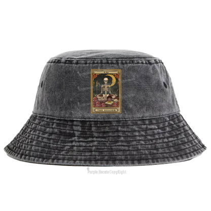 Purplehecate The Reader Tarot Bucket Hat