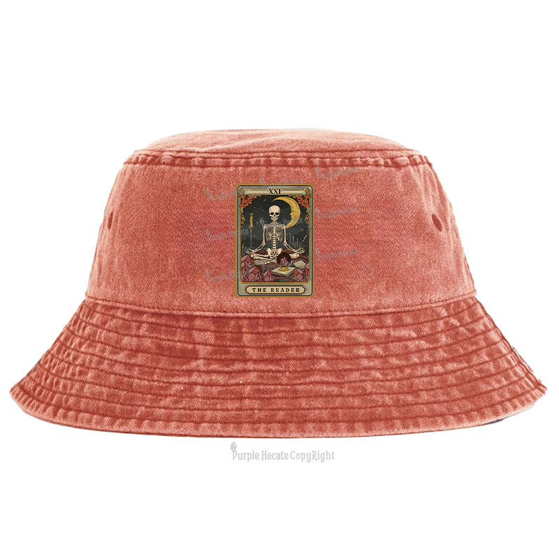 Purplehecate The Reader Tarot Bucket Hat