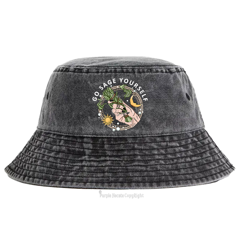 Purplehecate Go Sage Yourself Bucket Hat