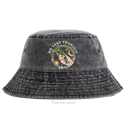 Purplehecate Go Sage Yourself Bucket Hat