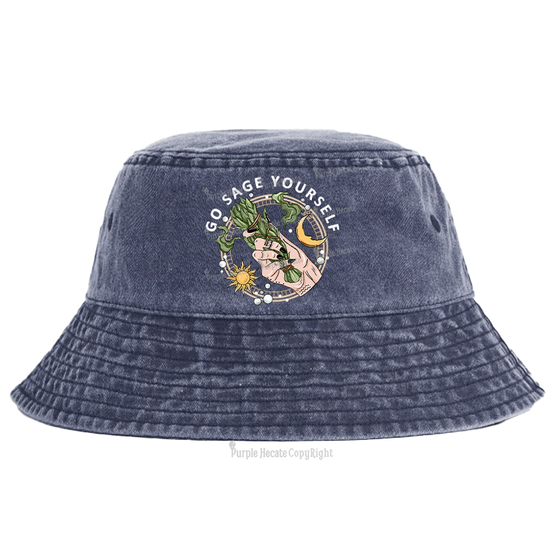 Purplehecate Go Sage Yourself Bucket Hat