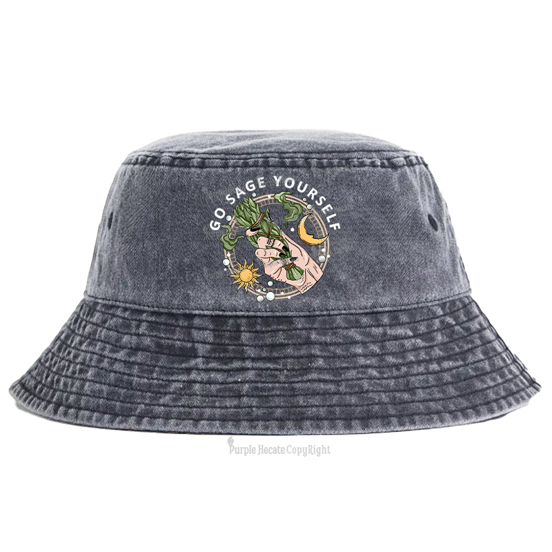 Purplehecate Go Sage Yourself Bucket Hat