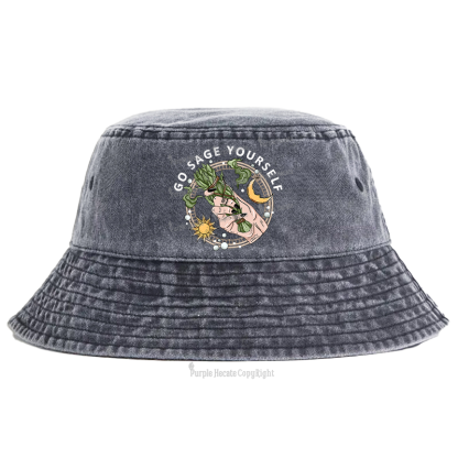 Purplehecate Go Sage Yourself Bucket Hat
