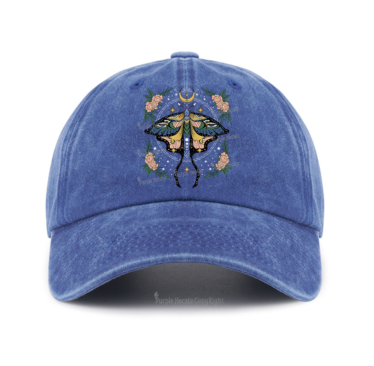 Purplehecate Celestial Aries Baseball Cap