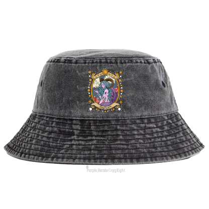 Purplehecate Capricorn Radiance Zodiac Bucket Hat
