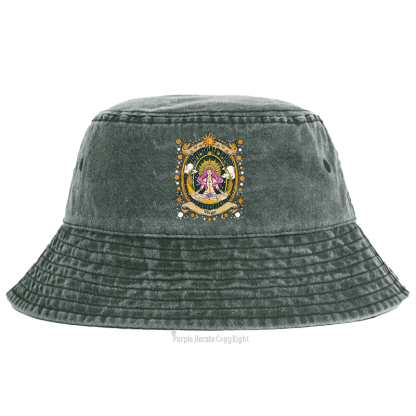 Purplehecate Virgo Radiance Zodiac Bucket Hat