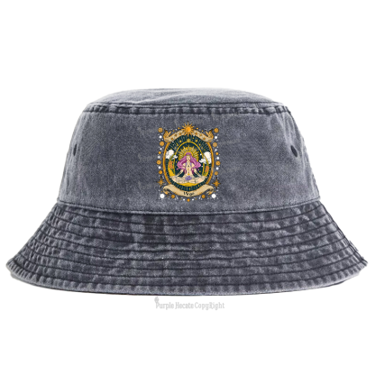 Purplehecate Virgo Radiance Zodiac Bucket Hat