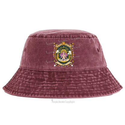 Purplehecate Virgo Radiance Zodiac Bucket Hat