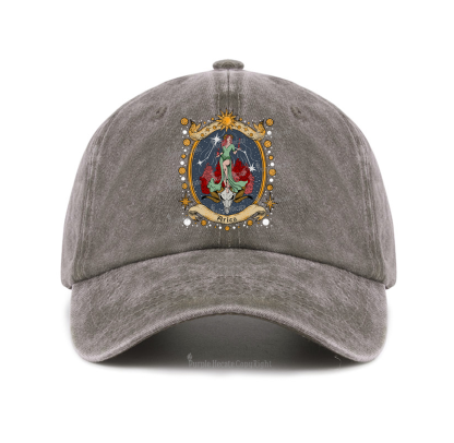 Purplehecate Celestial Aries Baseball Cap