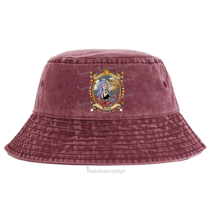 Purplehecate Scorpio Radiance Zodiac Bucket Hat
