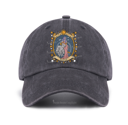 Purplehecate Celestial Taurus Zodiac Baseball Cap