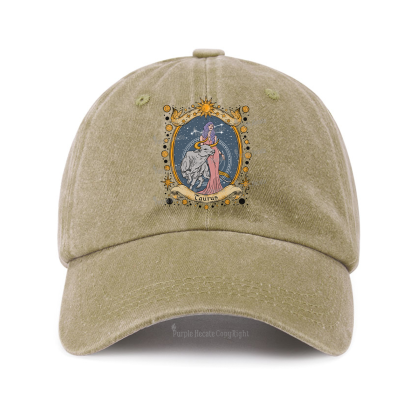 Purplehecate Celestial Taurus Zodiac Baseball Cap