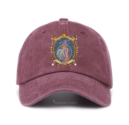Purplehecate Celestial Taurus Zodiac Baseball Cap