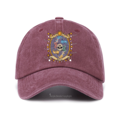 Purplehecate Celestial Pisces Zodiac Baseball Cap