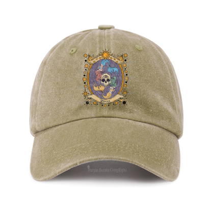 Purplehecate Celestial Pisces Zodiac Baseball Cap