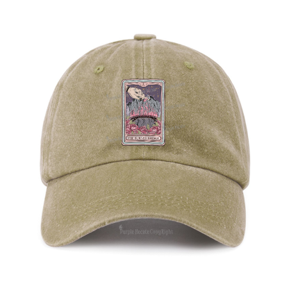 Purplehecate The Burned Bridge Tarot Baseball Cap