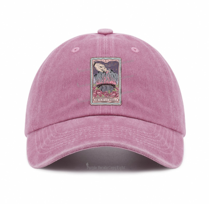 Purplehecate The Burned Bridge Tarot Baseball Cap