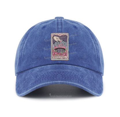 Purplehecate The Burned Bridge Tarot Baseball Cap