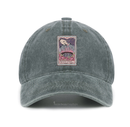 Purplehecate The Burned Bridge Tarot Baseball Cap