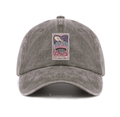 Purplehecate The Burned Bridge Tarot Baseball Cap