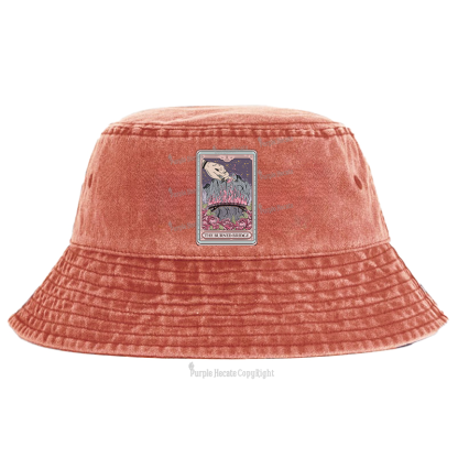 Purplehecate The Burned Bridge Tarot Bucket Hat