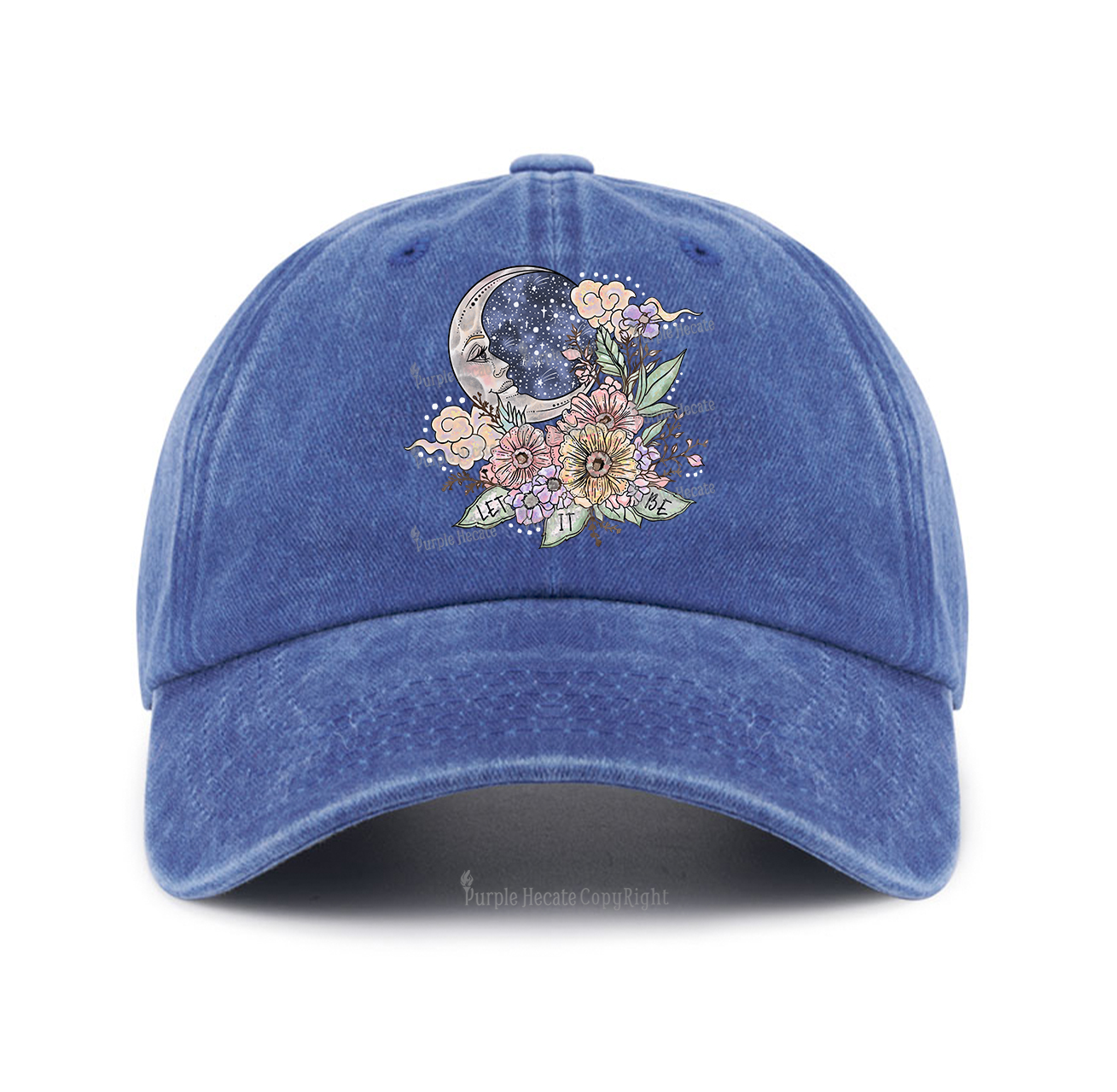 Purplehecate The Cat Goddess Bastet Baseball Cap
