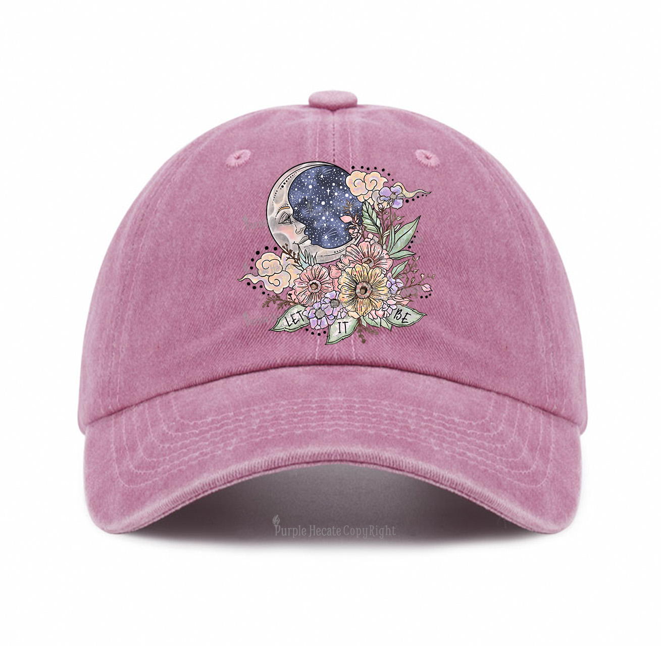 Purplehecate The Cat Goddess Bastet Baseball Cap