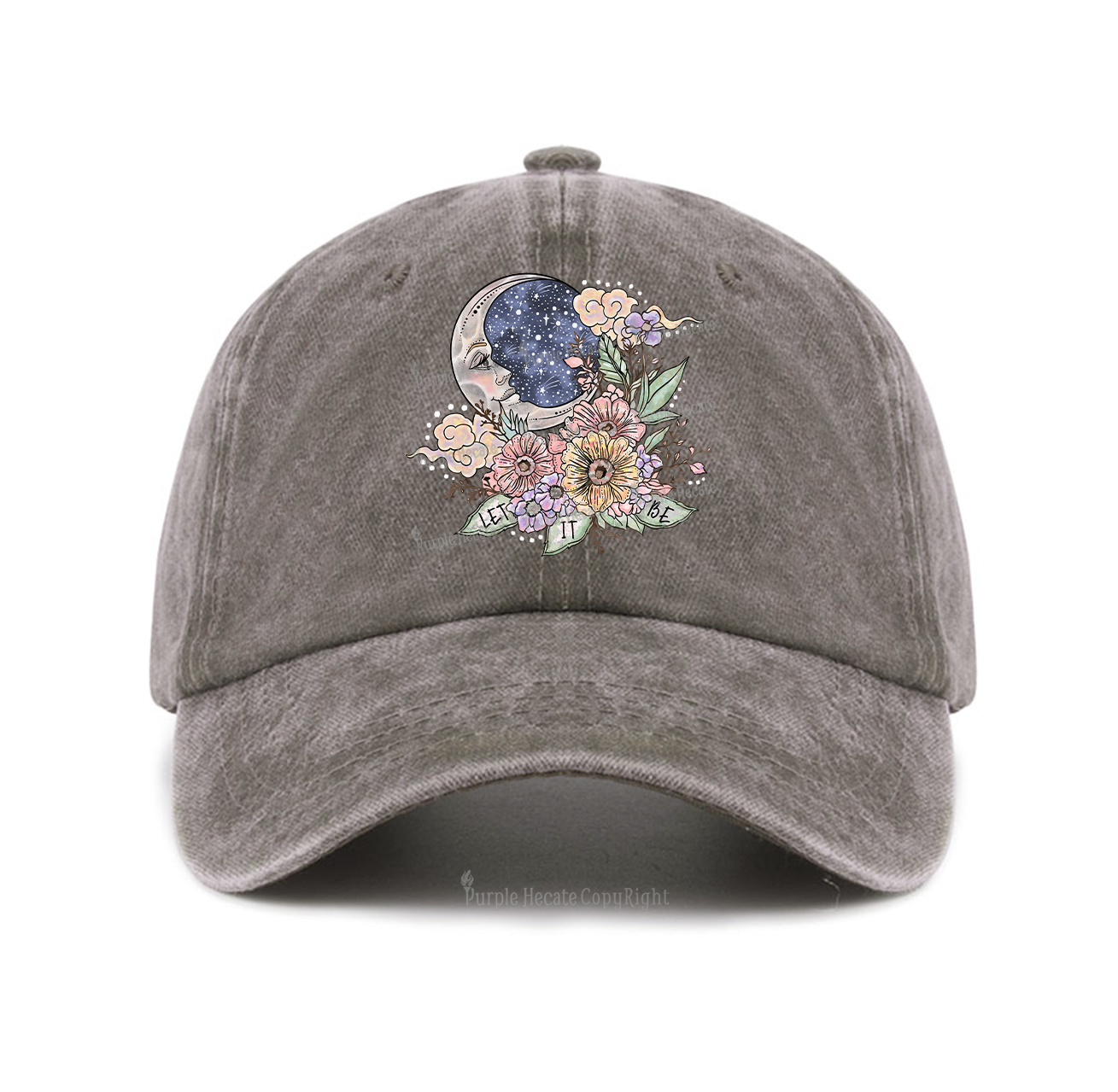 Purplehecate The Cat Goddess Bastet Baseball Cap