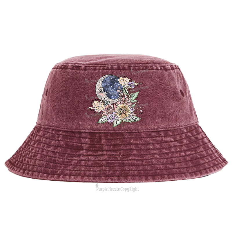 Purplehecate Let It Be Bucket Hat