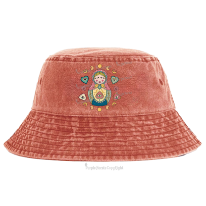 Purplehecate Nesting Doll Bucket Hat