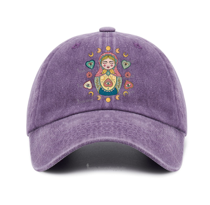 Purplehecate Nesting Doll Baseball Cap