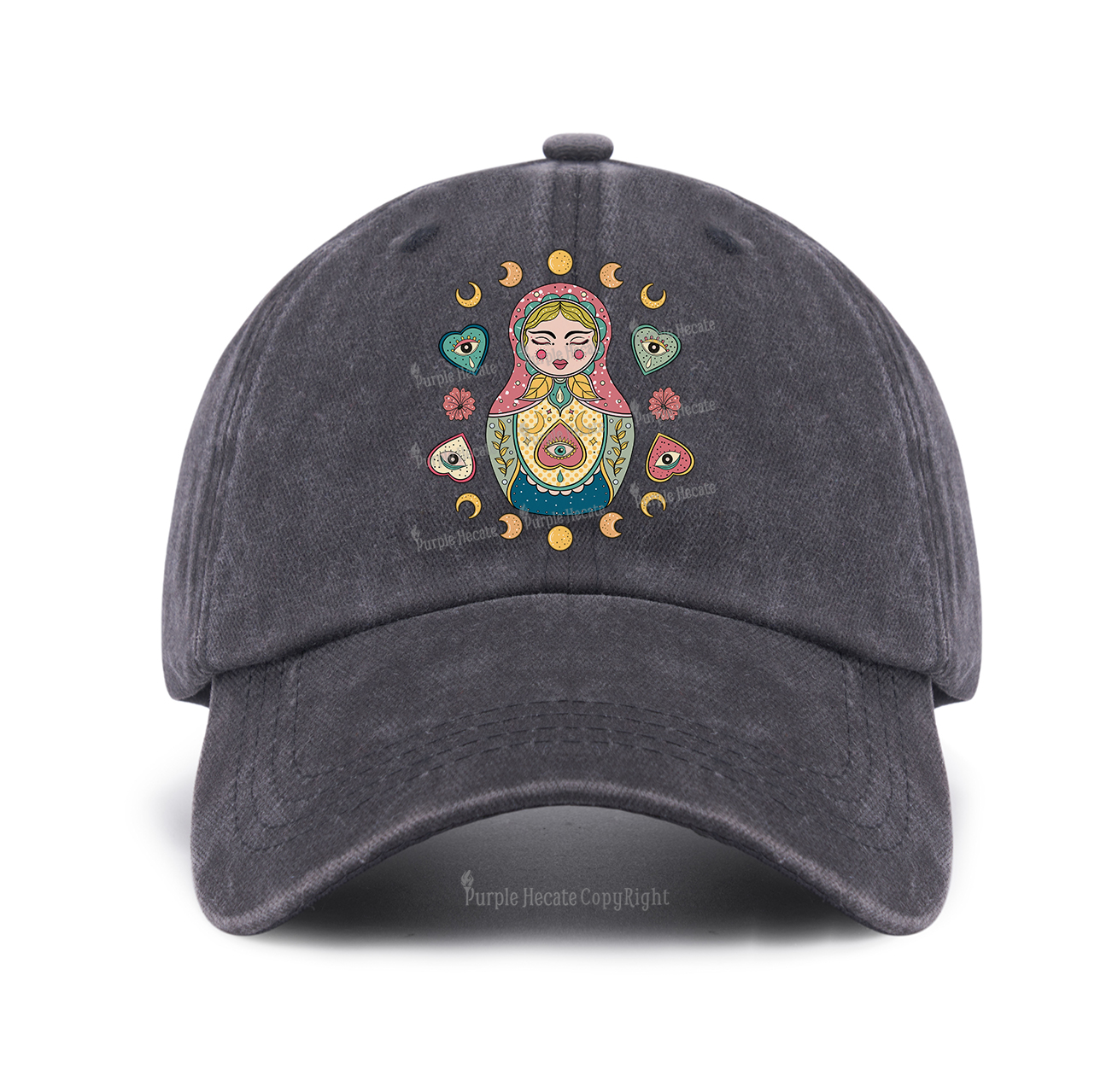 Purplehecate Nesting Doll Baseball Cap