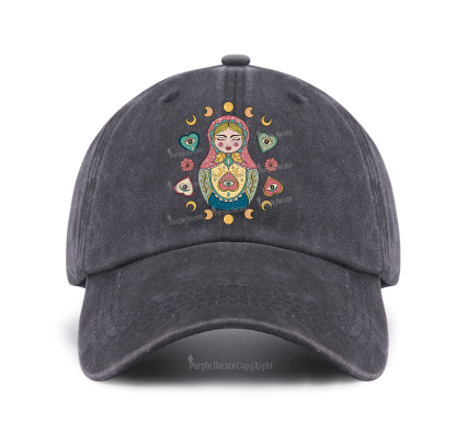 Purplehecate Nesting Doll Baseball Cap